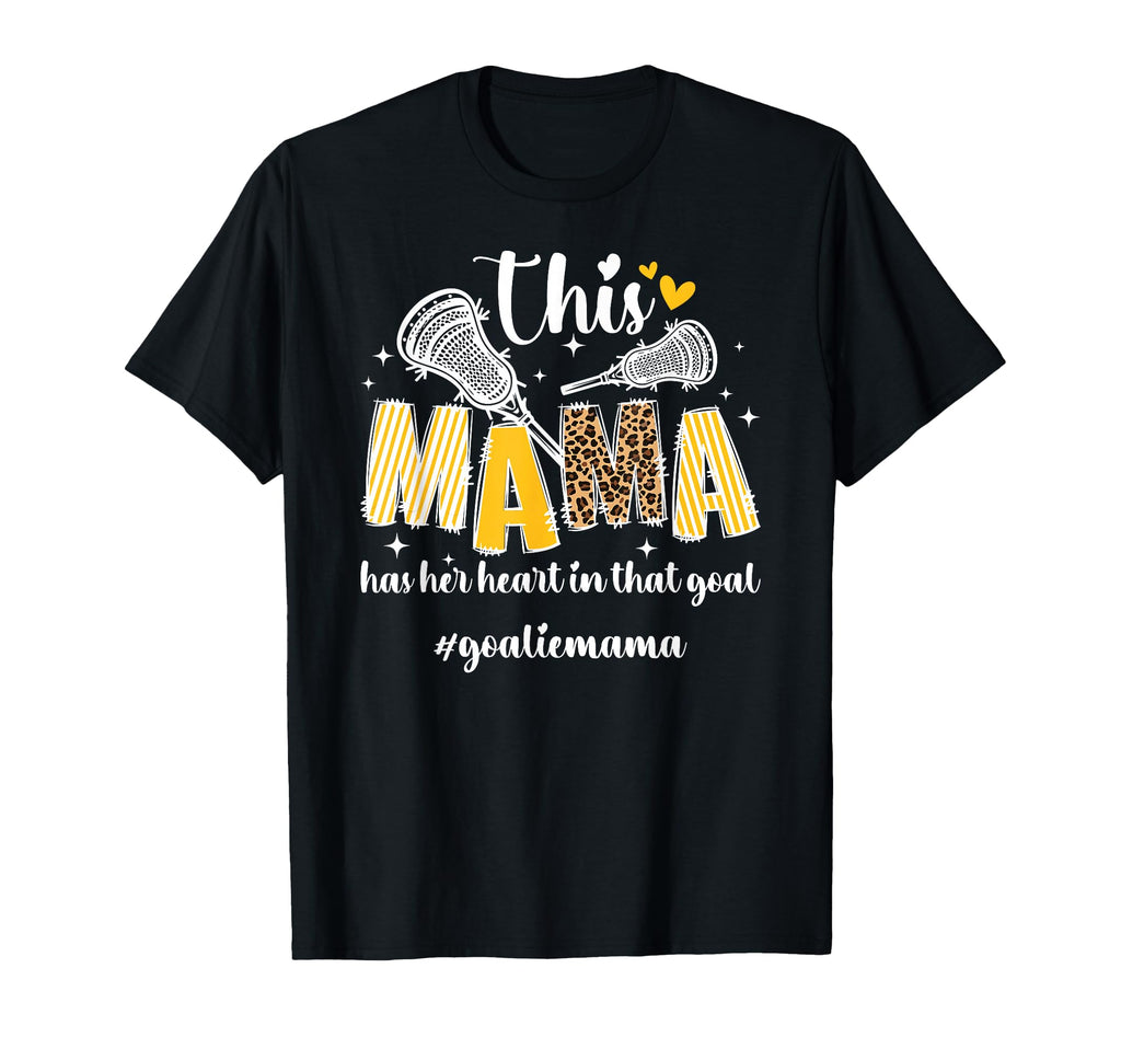 Proud Lacrosse Goalie Mama Lacrosse T-Shirt - Custom Art Print Unisex - T-Shirt, Sweatshirt, Hoodie