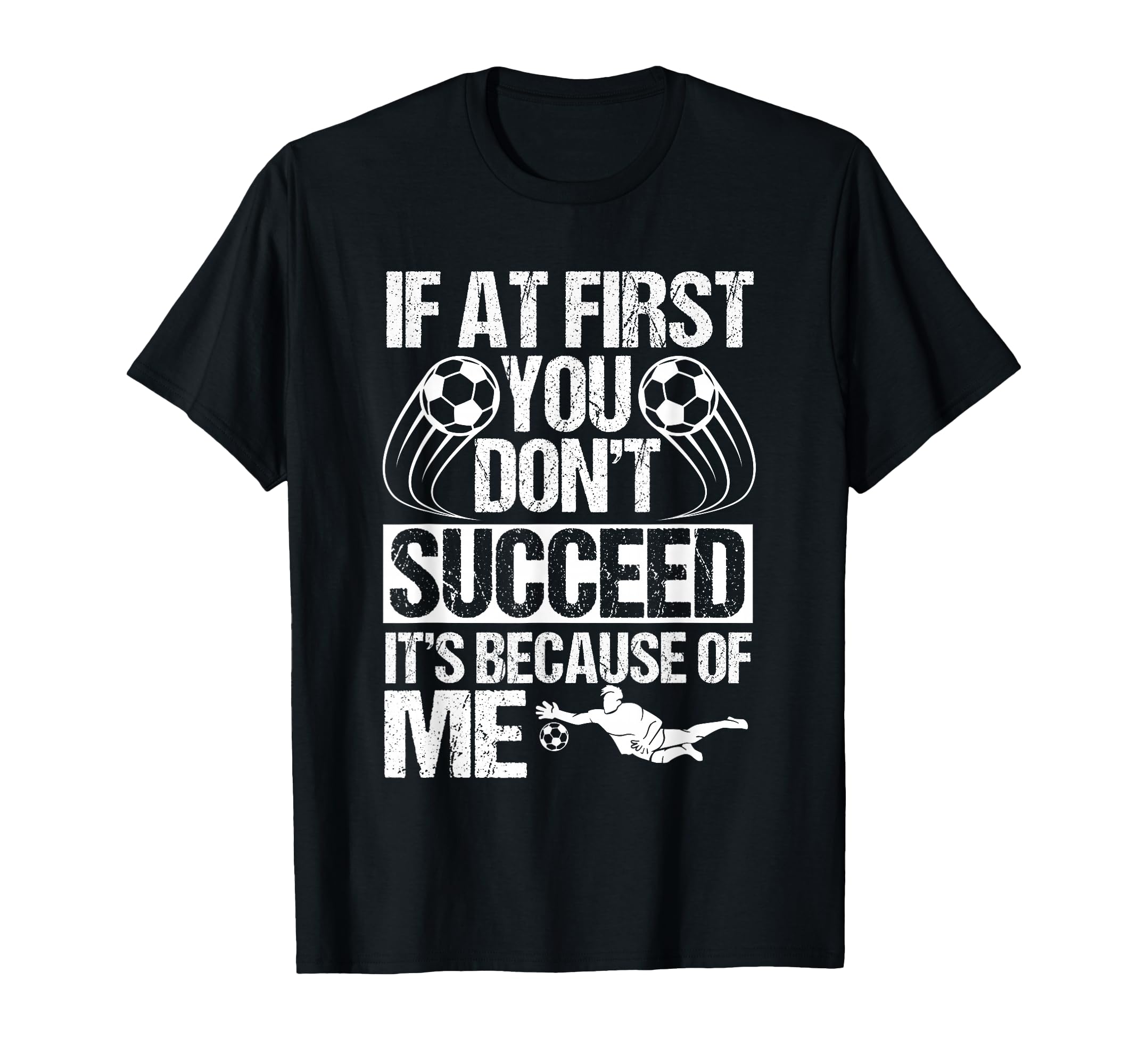 Goalie Soccer Player Goalkeeper T-Shirt - Minimalist Print Unisex - T-Shirt, Sweatshirt, Hoodie