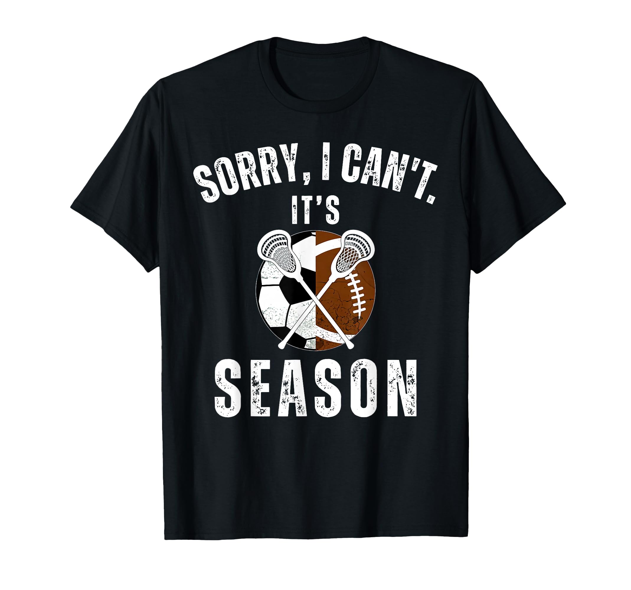 Sorry I Cant Its Football Soccer T-Shirt - Aesthetic Graphic Men Women - T-Shirt, Sweatshirt, Hoodie
