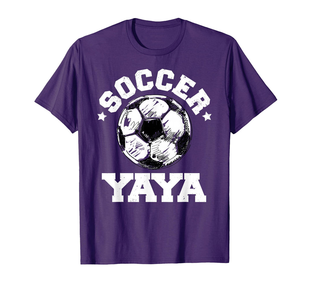 Soccer Yaya Soccer Ball Distressed T-Shirt - Casual Everyday Wear Unisex - T-Shirt, Sweatshirt, Hoodie