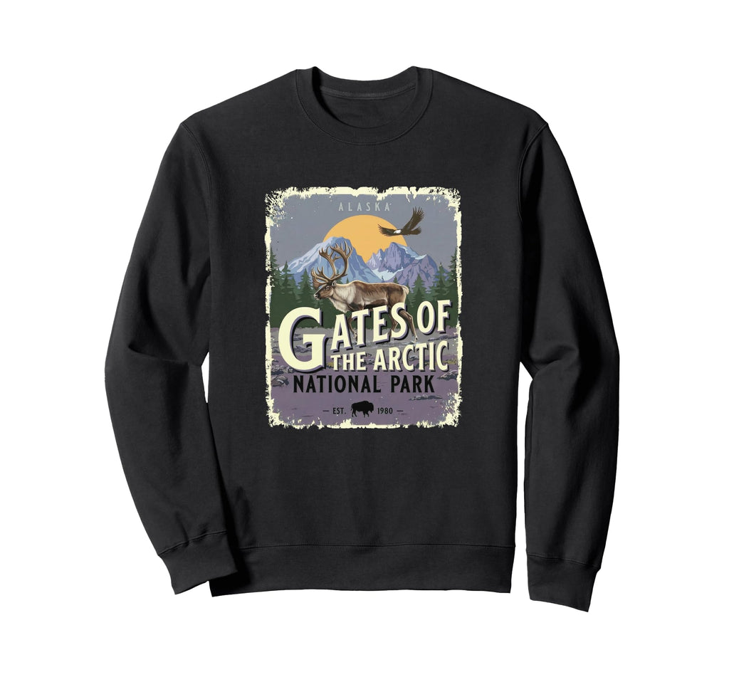 Gates Arctic National Park Sweatshirt - Casual Everyday Wear for Adults - T-Shirt, Sweatshirt, Hoodie