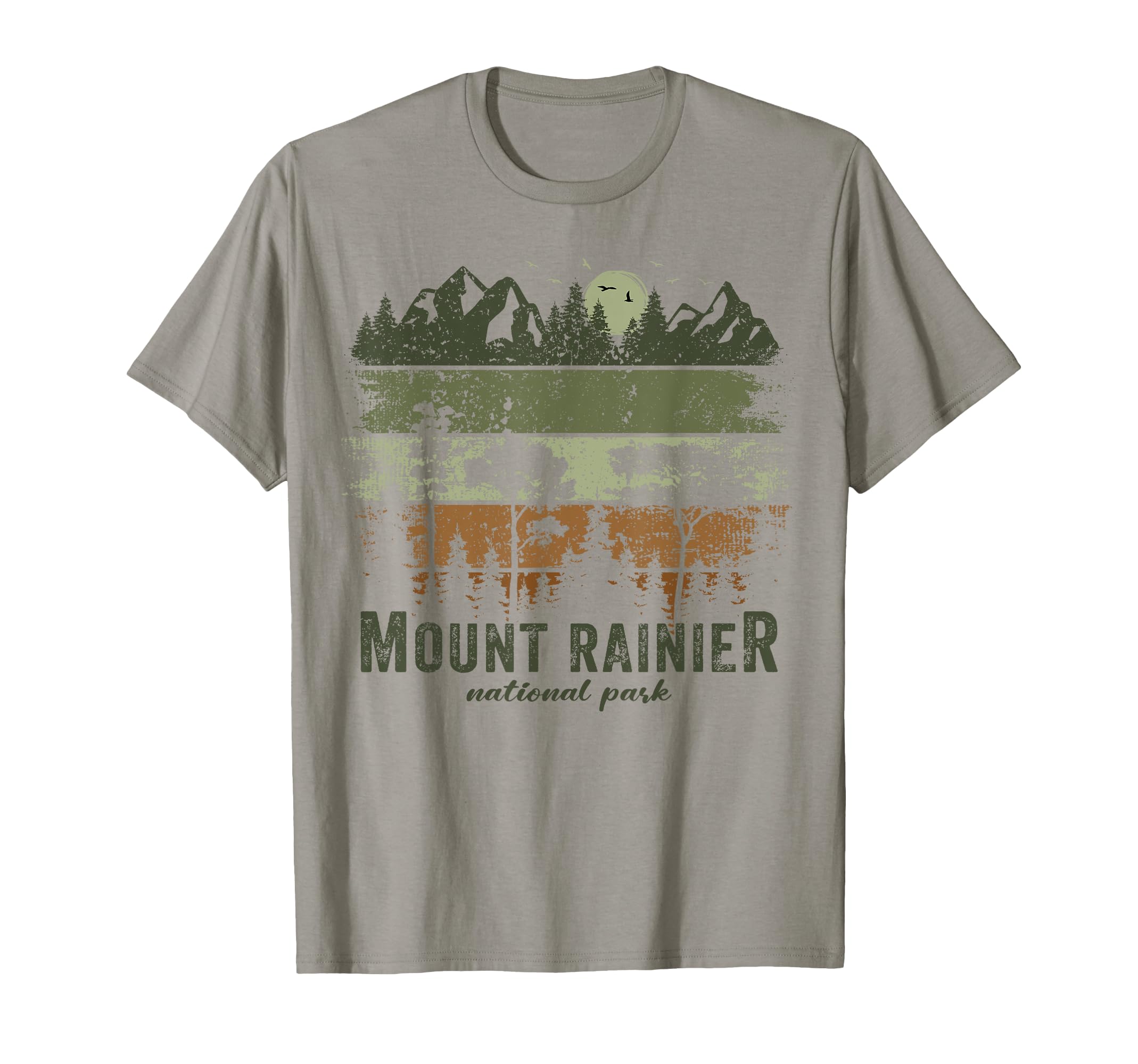 Mount Rainier National Park Us Mount T-Shirt - Trendy Graphic Men Women - T-Shirt, Sweatshirt, Hoodie