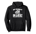 Skates Skater Roller Skating Hoodie - Unique Graphic Unisex - T-Shirt, Sweatshirt, Hoodie