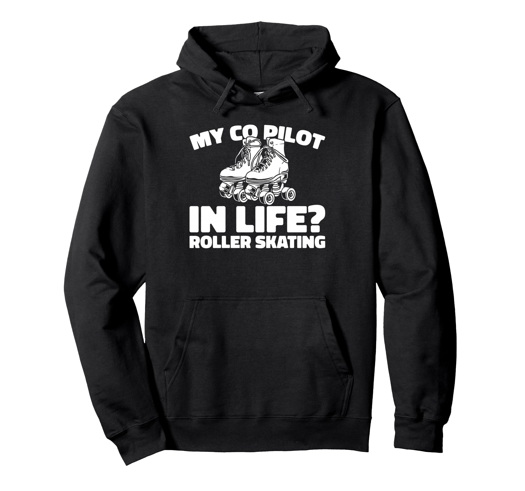 Skates Skater Roller Skating Hoodie - Unique Graphic Unisex - T-Shirt, Sweatshirt, Hoodie
