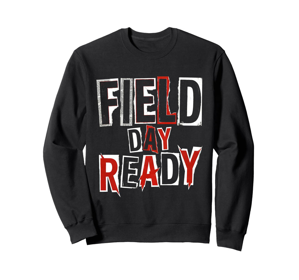 Field Day Ready Soccer Mom Sweatshirt - Minimalist Print Unisex - T-Shirt, Sweatshirt, Hoodie