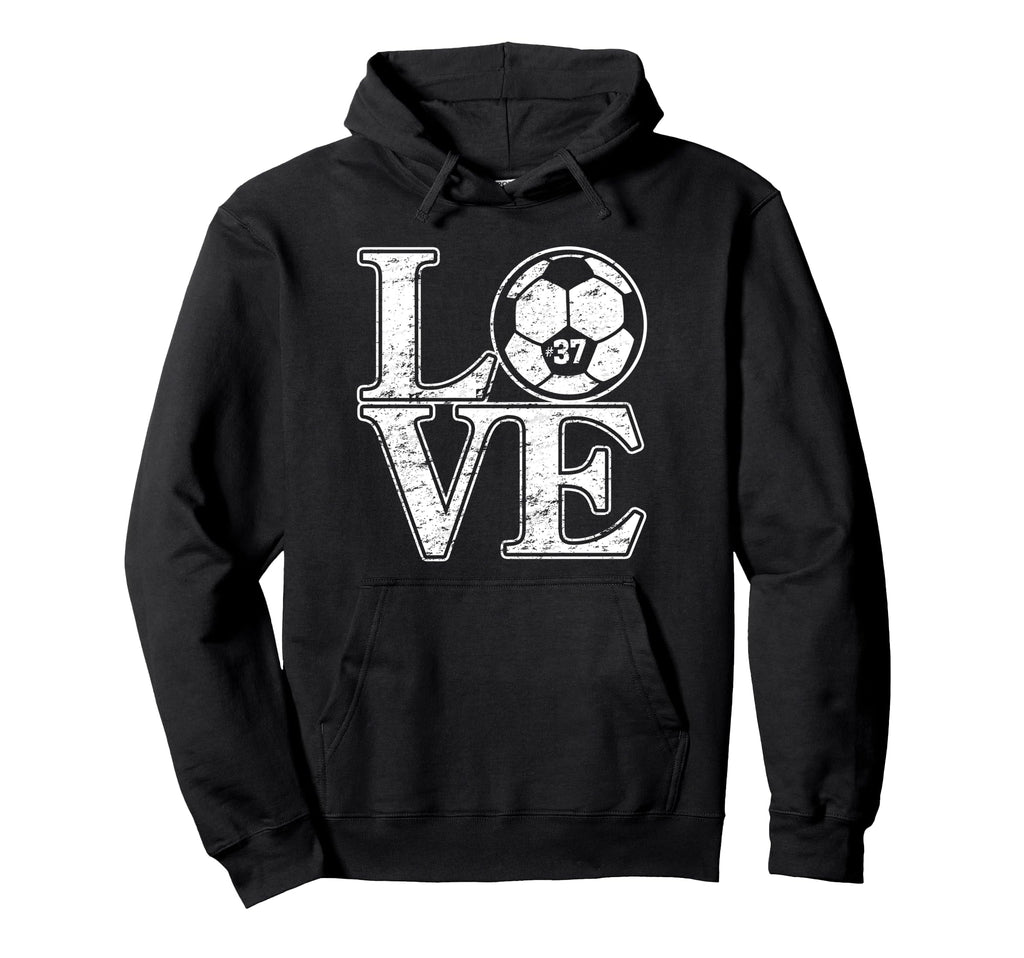 Soccer 37 Soccer Mom Dad Favorite Player Hoodie - Streetwear Style Unisex - T-Shirt, Sweatshirt, Hoodie