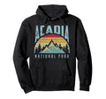 Acadia National Park Maine Mountains Hoodie - Minimalist Print Men Women - T-Shirt, Sweatshirt, Hoodie