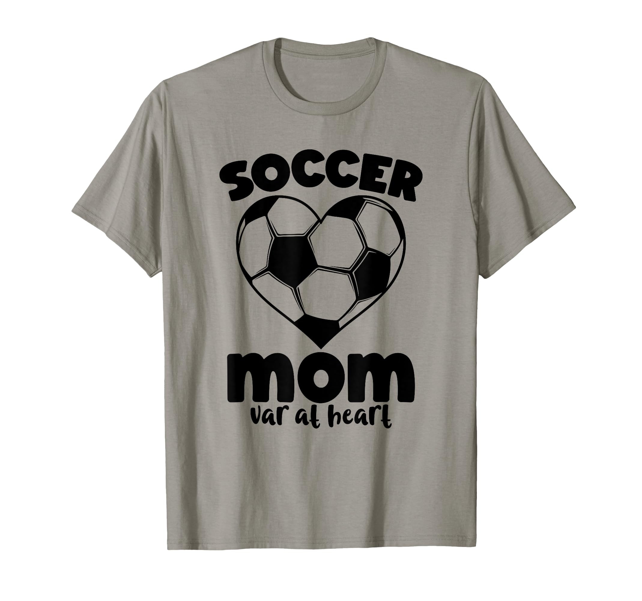 Game Day Soccer Mom 3D Heart And Ball T-Shirt - Graphic Print for Adults - T-Shirt, Sweatshirt, Hoodie