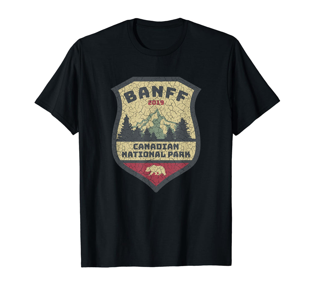 Canadian Banff National Park Shirts T-Shirt - Minimalist Print for Adults - T-Shirt, Sweatshirt, Hoodie