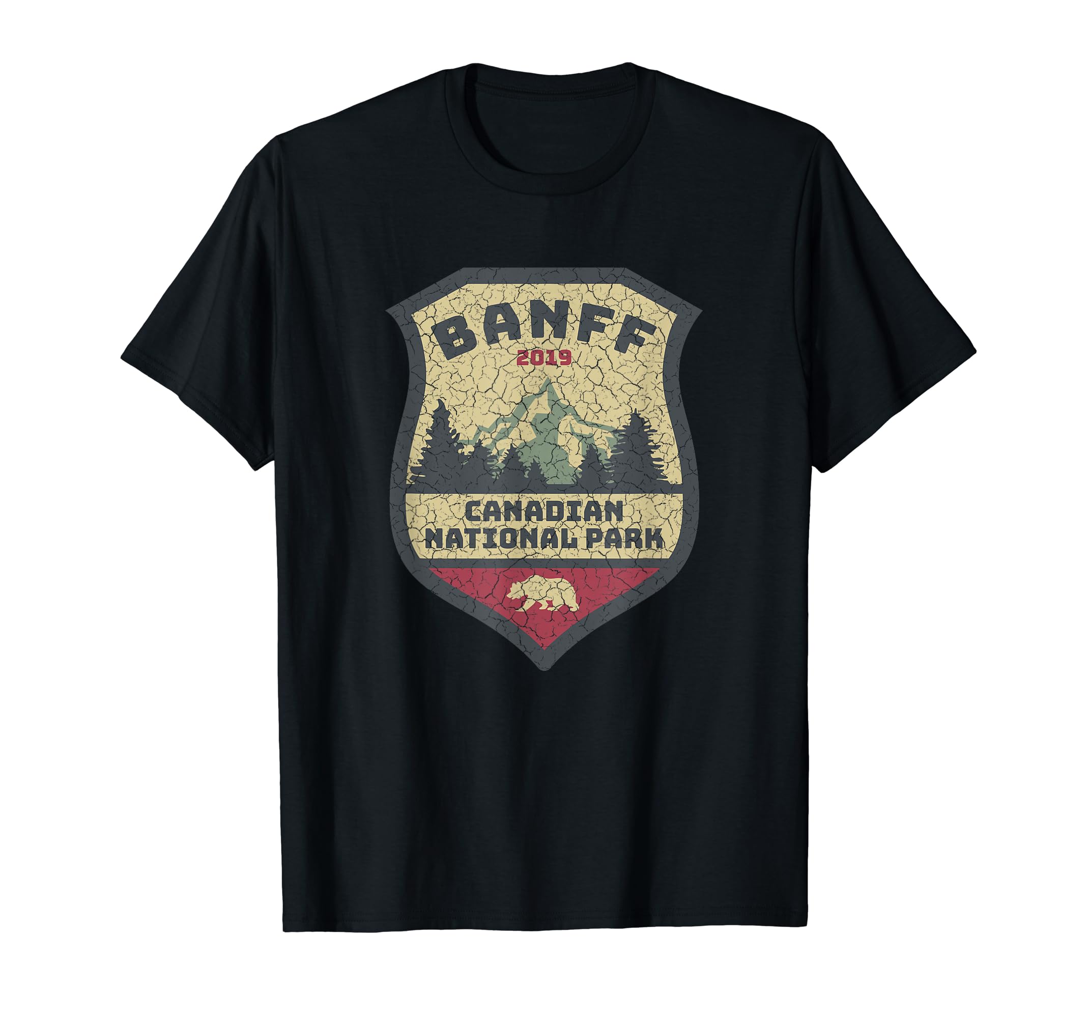 Canadian Banff National Park Shirts T-Shirt - Minimalist Print for Adults - T-Shirt, Sweatshirt, Hoodie