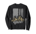 Glacier National Park Us Glacier Sweatshirt - Aesthetic Graphic Unisex - T-Shirt, Sweatshirt, Hoodie
