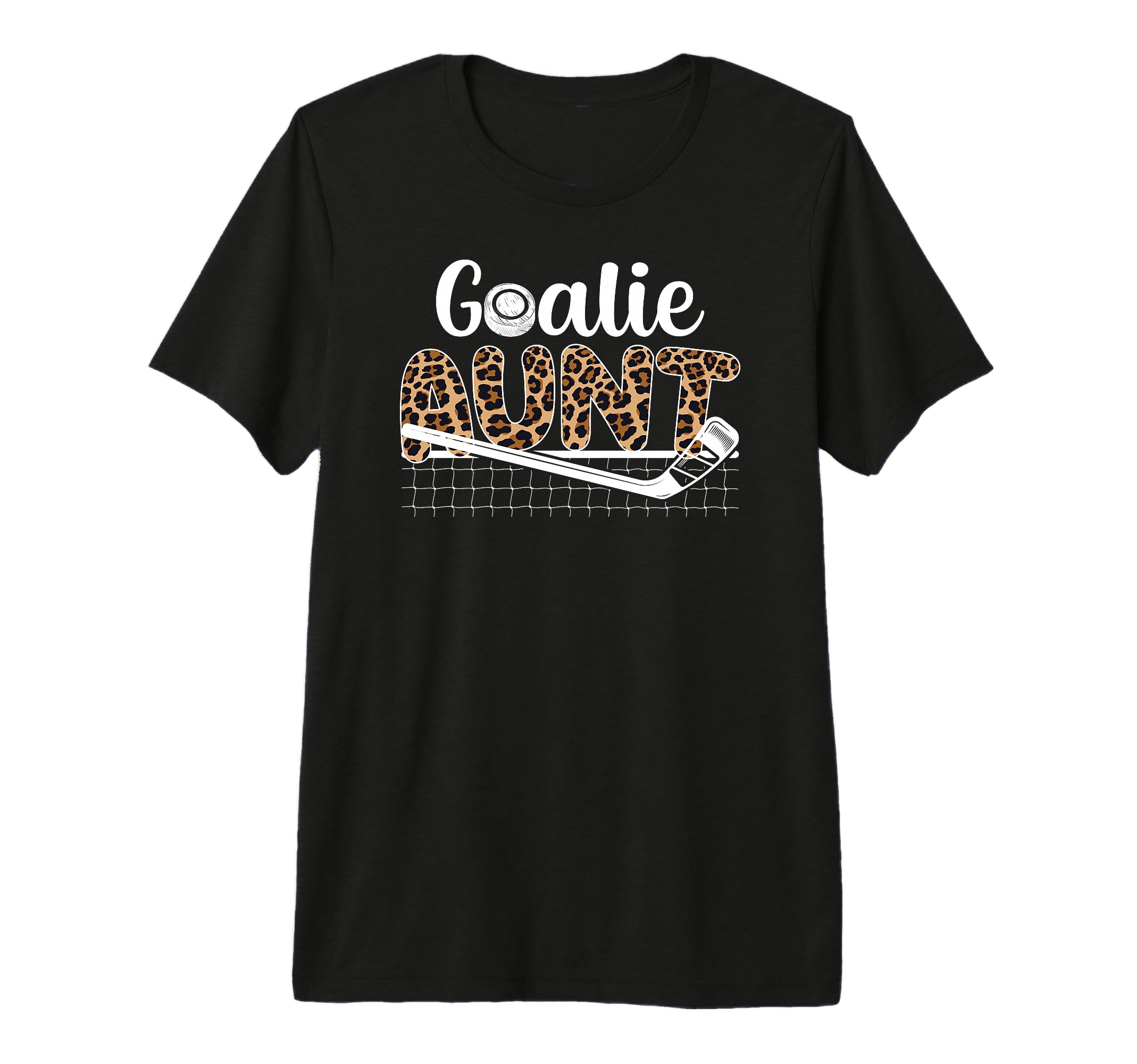 Ice Hockey Goalie Aunt Hockey Keeper T-Shirt - Custom Art Print Unisex - T-Shirt, Sweatshirt, Hoodie