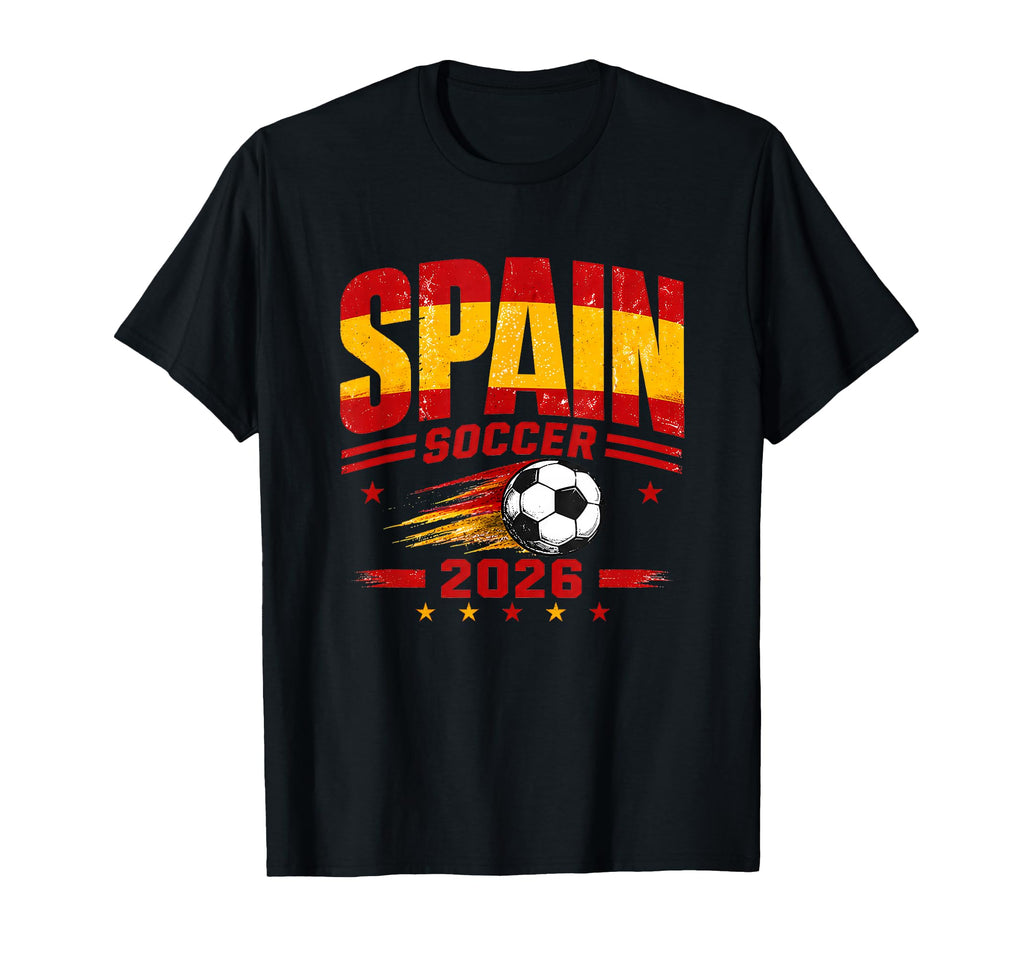 Spain Soccer Teams Game Football Lovers T-Shirt - Novelty Apparel Men Women - T-Shirt, Sweatshirt, Hoodie