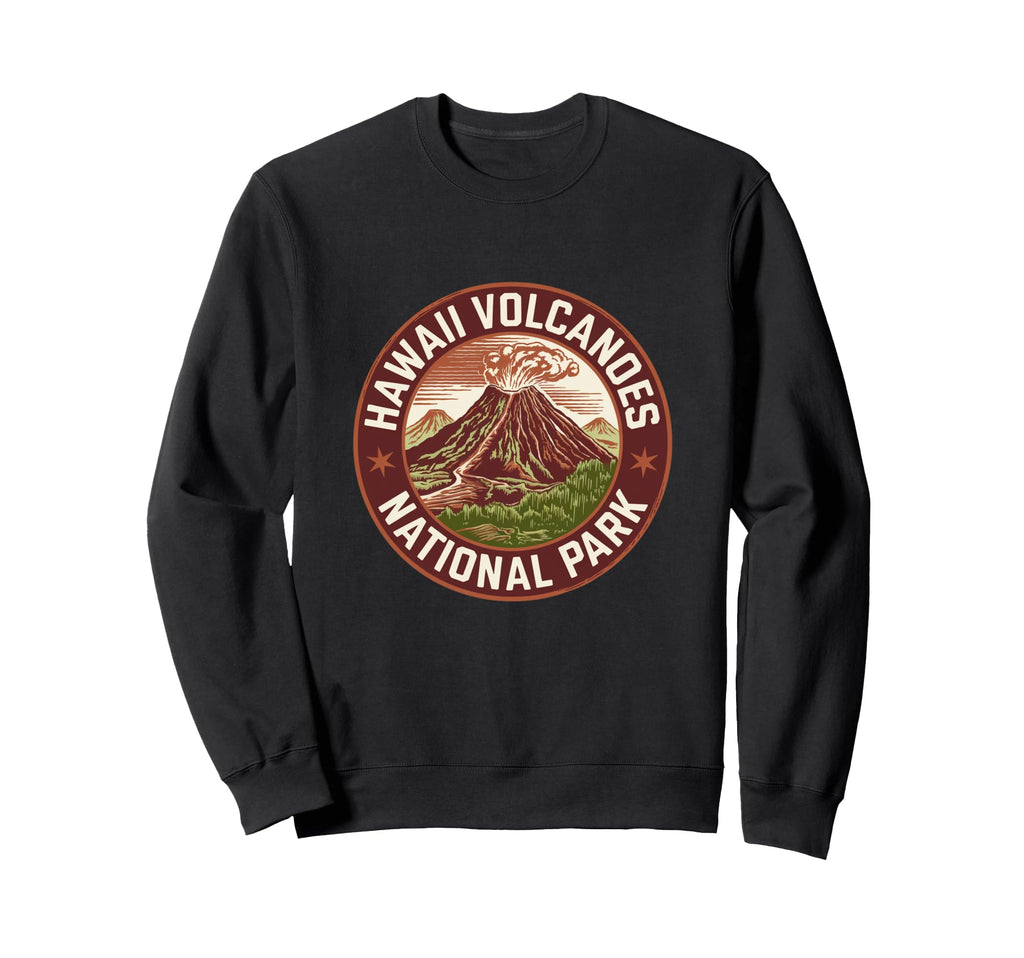 Hawaii Volcanoes National Park Sweatshirt - Unique Graphic for Adults - T-Shirt, Sweatshirt, Hoodie