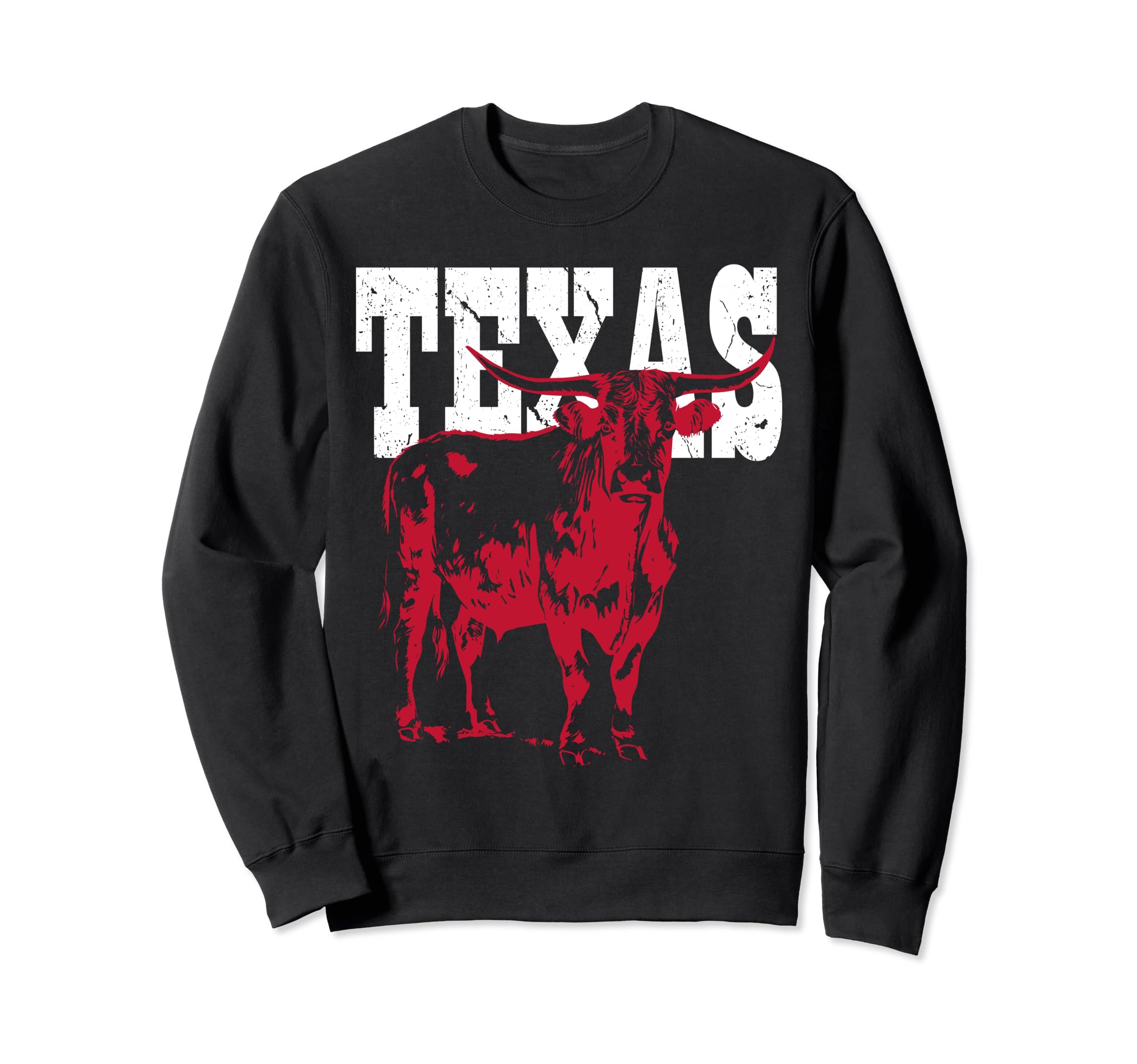 Texas Longhorn Rodeo Cowboy Sweatshirt - Casual Everyday Wear Men Women - T-Shirt, Sweatshirt, Hoodie