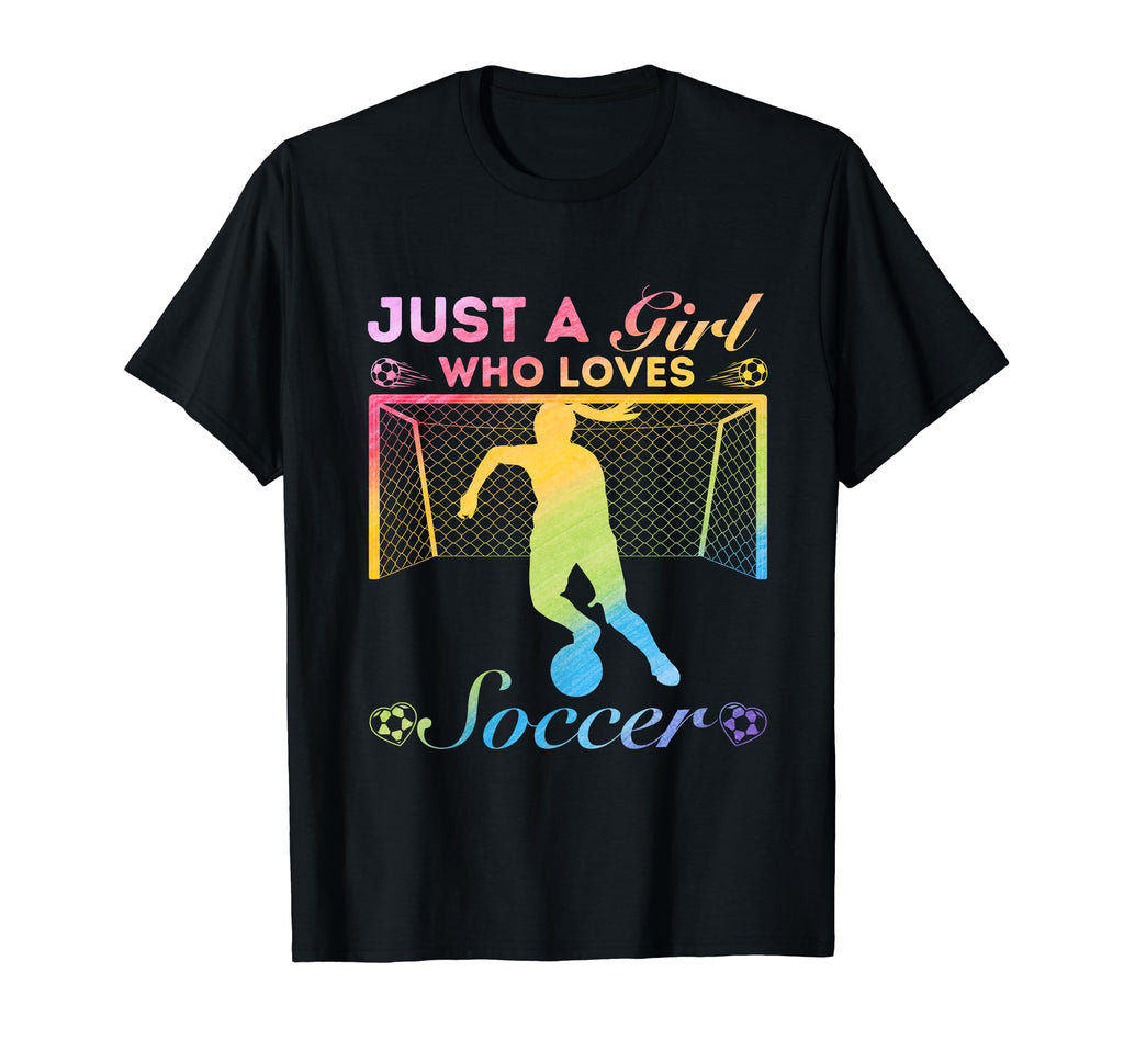 Just Who Loves Soccer T-Shirt - Aesthetic Graphic Unisex - T-Shirt, Sweatshirt, Hoodie