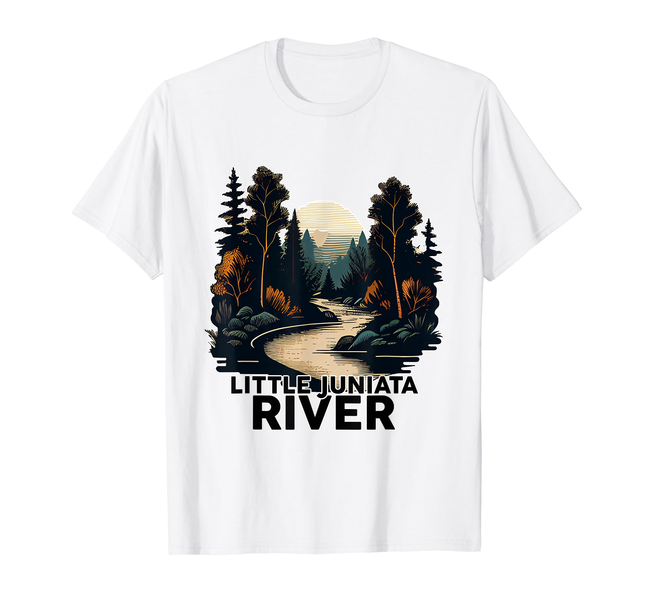 Little Juniata River River Little T-Shirt - Trendy Graphic for Adults - T-Shirt, Sweatshirt, Hoodie