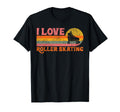 Roller Skating Skate 1970S I Love T-Shirt - Novelty Apparel for Adults - T-Shirt, Sweatshirt, Hoodie