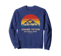 Grand Teton National Park Souvenir Sweatshirt - Unique Graphic Men Women - T-Shirt, Sweatshirt, Hoodie