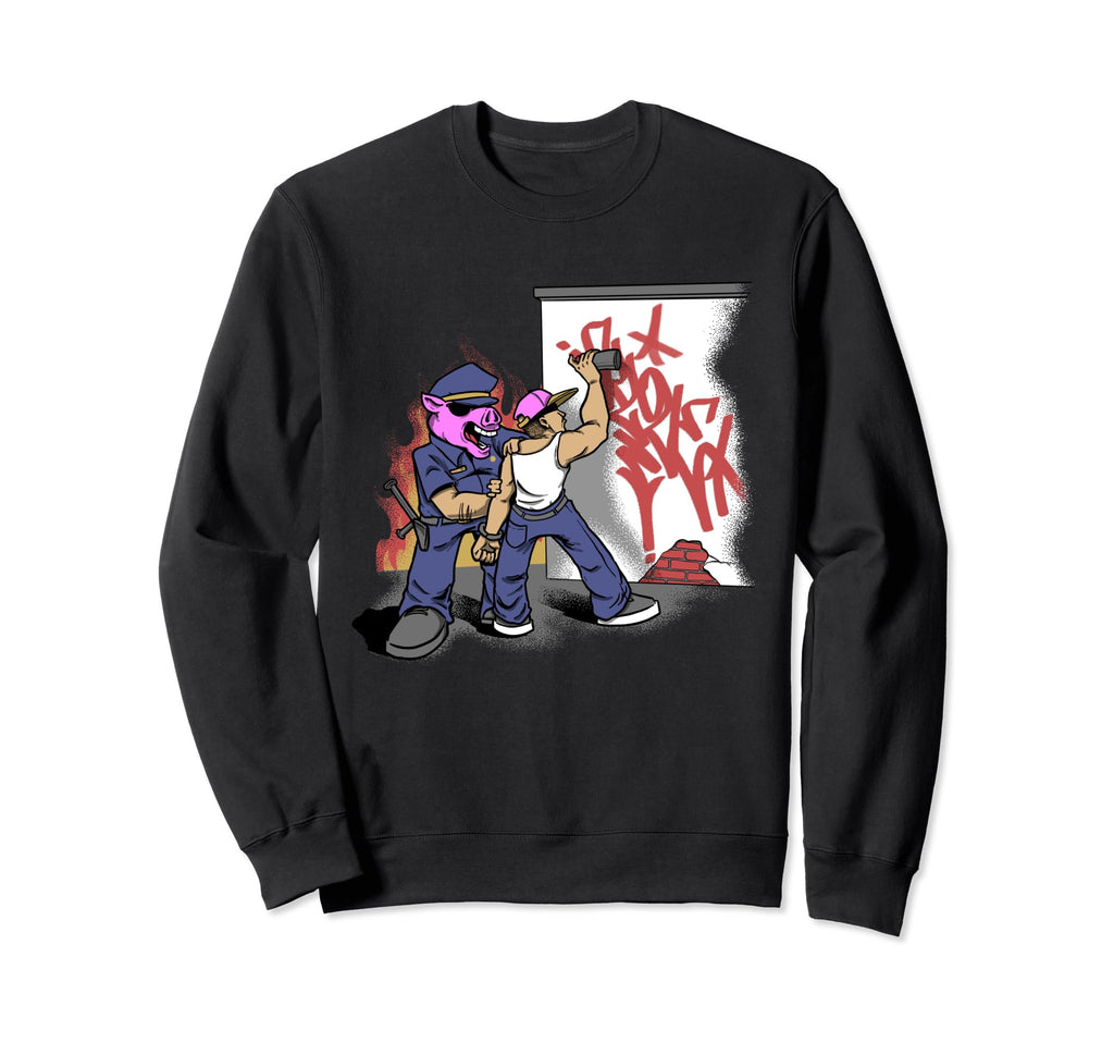 Graffiti 90S Hip Hop Bboy Sweatshirt - Custom Art Print Men Women - T-Shirt, Sweatshirt, Hoodie