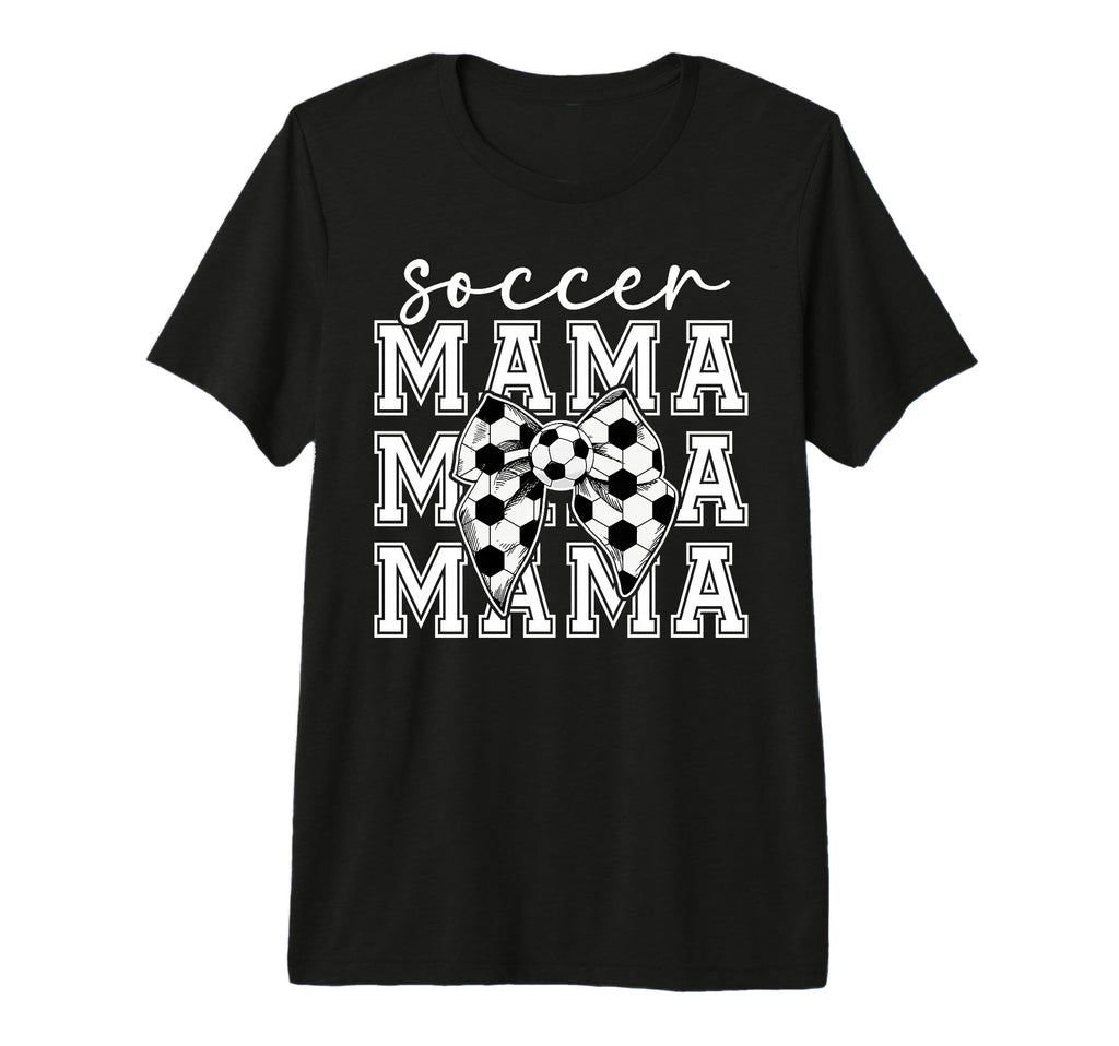 Soccer Mama Coquette Soccer Mom T-Shirt - Casual Everyday Wear Unisex - T-Shirt, Sweatshirt, Hoodie