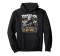 Raised Old School Hip Hop Cassette Graffiti Hoodie - Graphic Print Unisex - T-Shirt, Sweatshirt, Hoodie