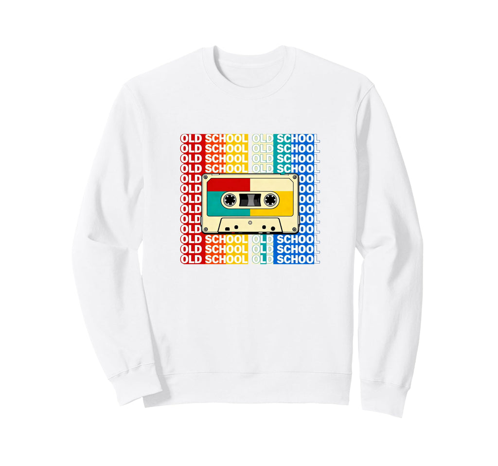 Old School Cassette Tape Sweatshirt - Custom Art Print Unisex - T-Shirt, Sweatshirt, Hoodie