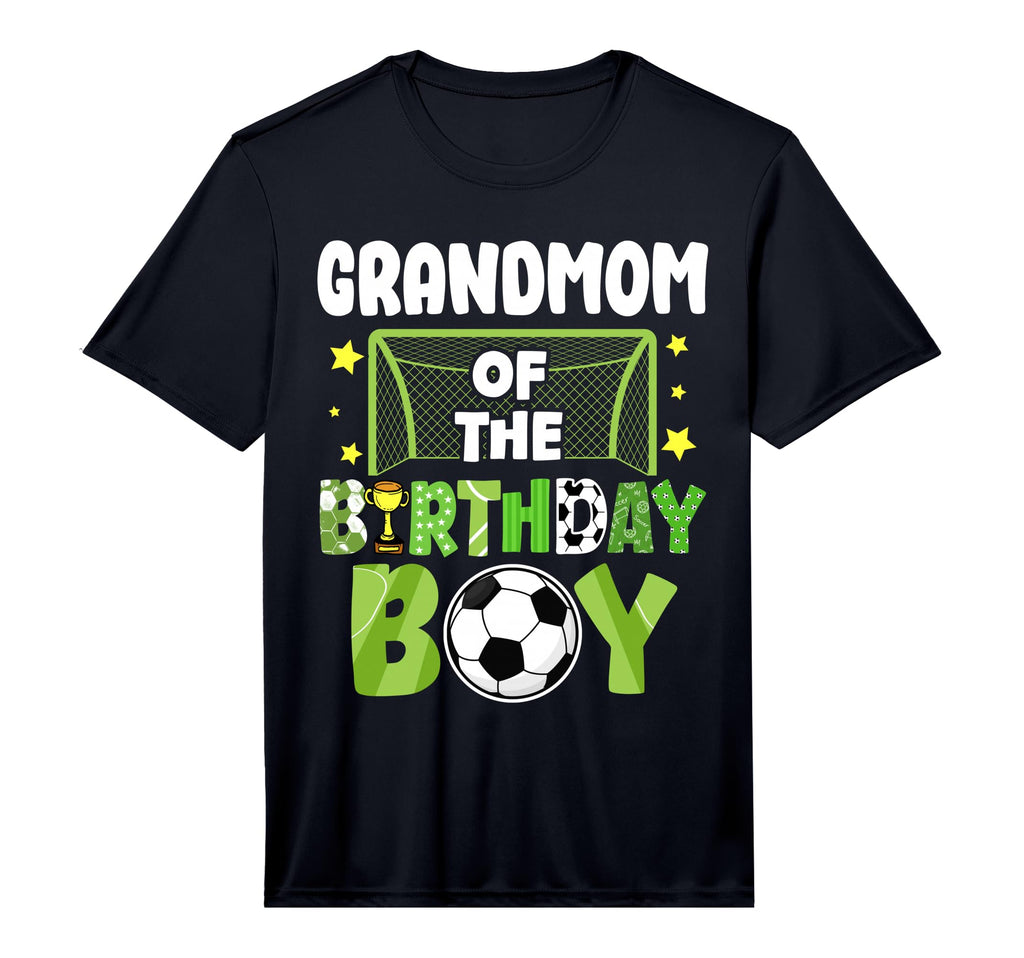 Mens Soccer Grandmom Birthday Party T-Shirt - Minimalist Print for Adults - T-Shirt, Sweatshirt, Hoodie