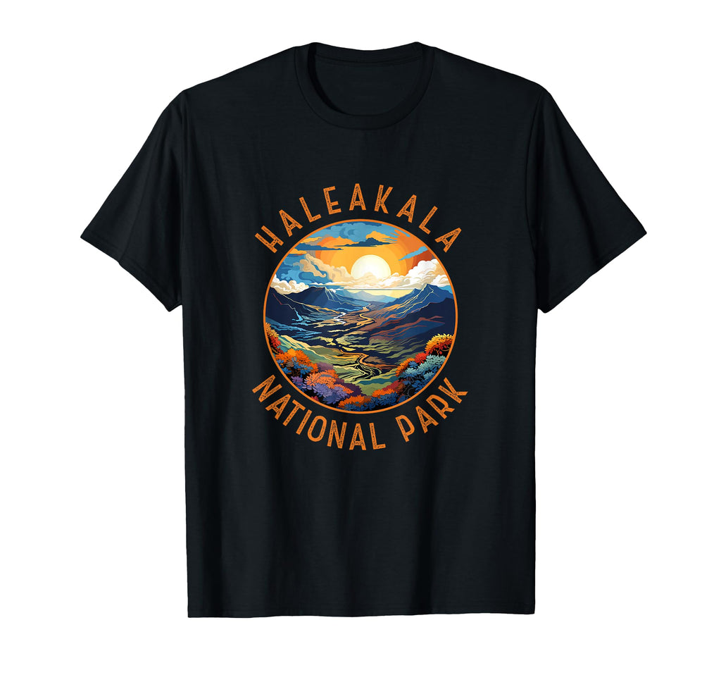Haleakala National Park Sunset T-Shirt - Minimalist Print Unisex - T-Shirt, Sweatshirt, Hoodie
