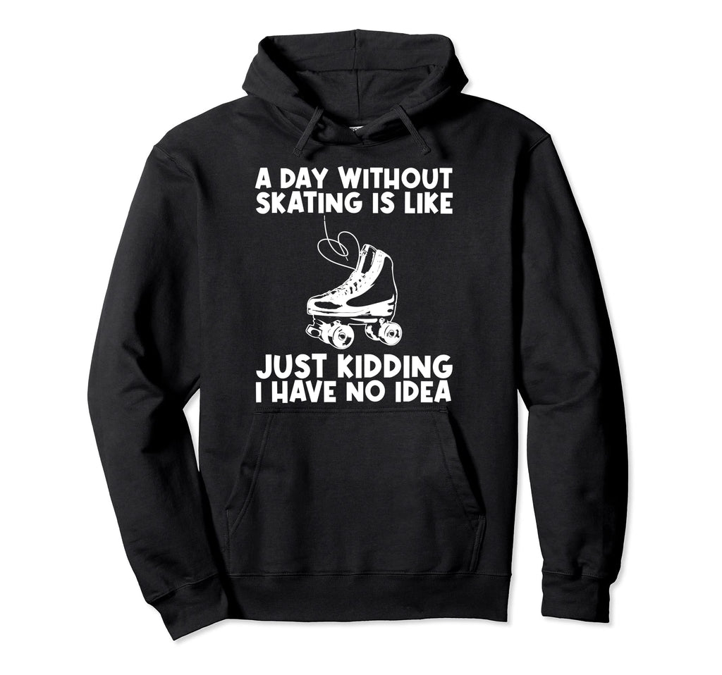 Roller Skating Disco Derby Skates Hoodie - Trendy Graphic for Adults - T-Shirt, Sweatshirt, Hoodie