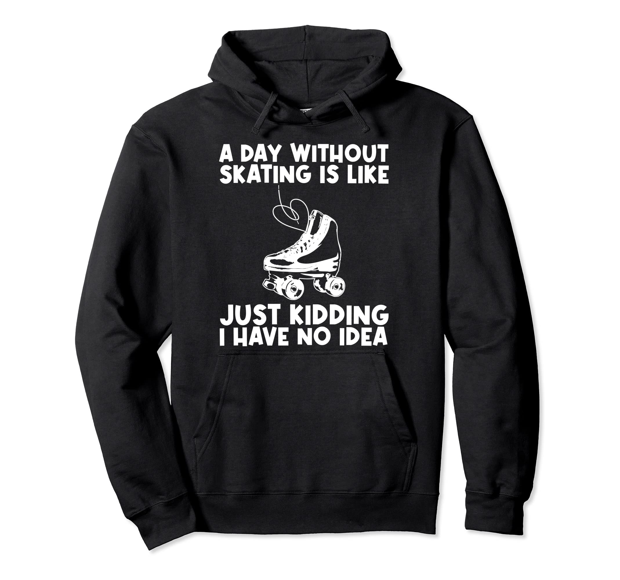 Roller Skating Disco Derby Skates Hoodie - Trendy Graphic for Adults - T-Shirt, Sweatshirt, Hoodie