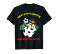 Santas Favorite Soccer Player Ugly T-Shirt - Trendy Graphic Unisex - T-Shirt, Sweatshirt, Hoodie