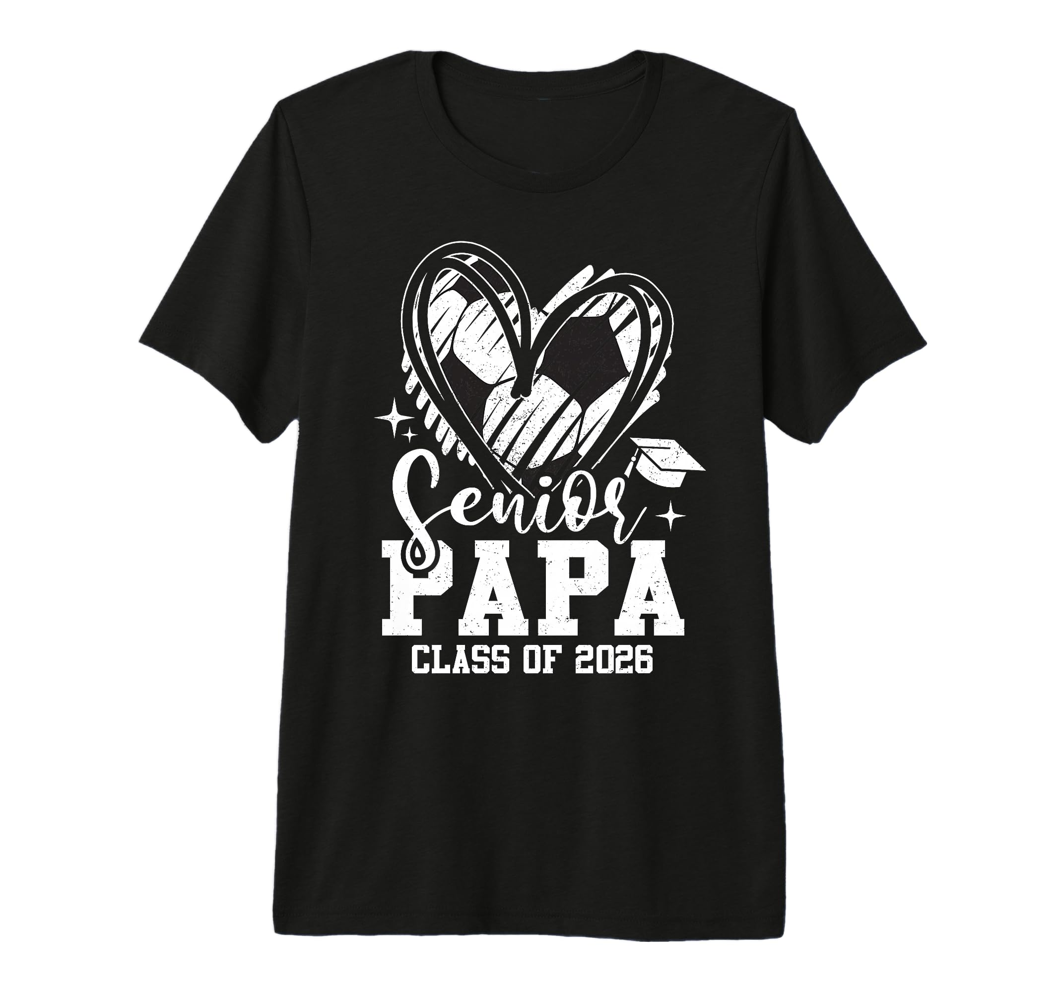 Senior Papa Class 2026 Soccer T-Shirt - Casual Everyday Wear for Adults - T-Shirt, Sweatshirt, Hoodie