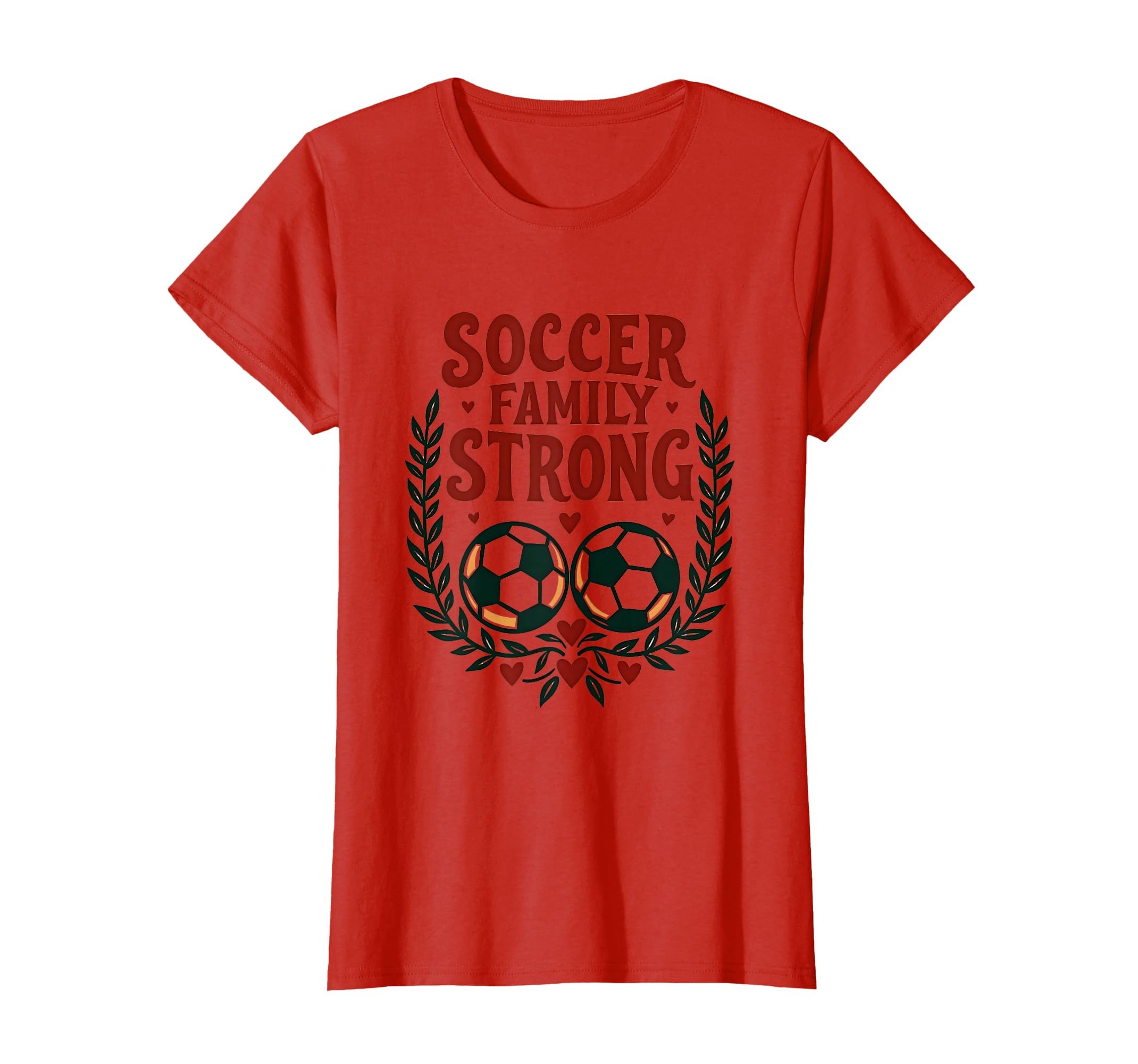 Soccer Family Strong Proud Soccer Fan T-Shirt - Graphic Print Men Women - T-Shirt, Sweatshirt, Hoodie