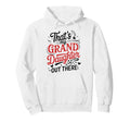 Thats My Granddaughter Out There Soccer Hoodie - Graphic Print Unisex - T-Shirt, Sweatshirt, Hoodie