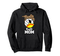 Ball Mom Funny Softball Volleyball Hoodie - Fun Novelty Design for Adults - T-Shirt, Sweatshirt, Hoodie