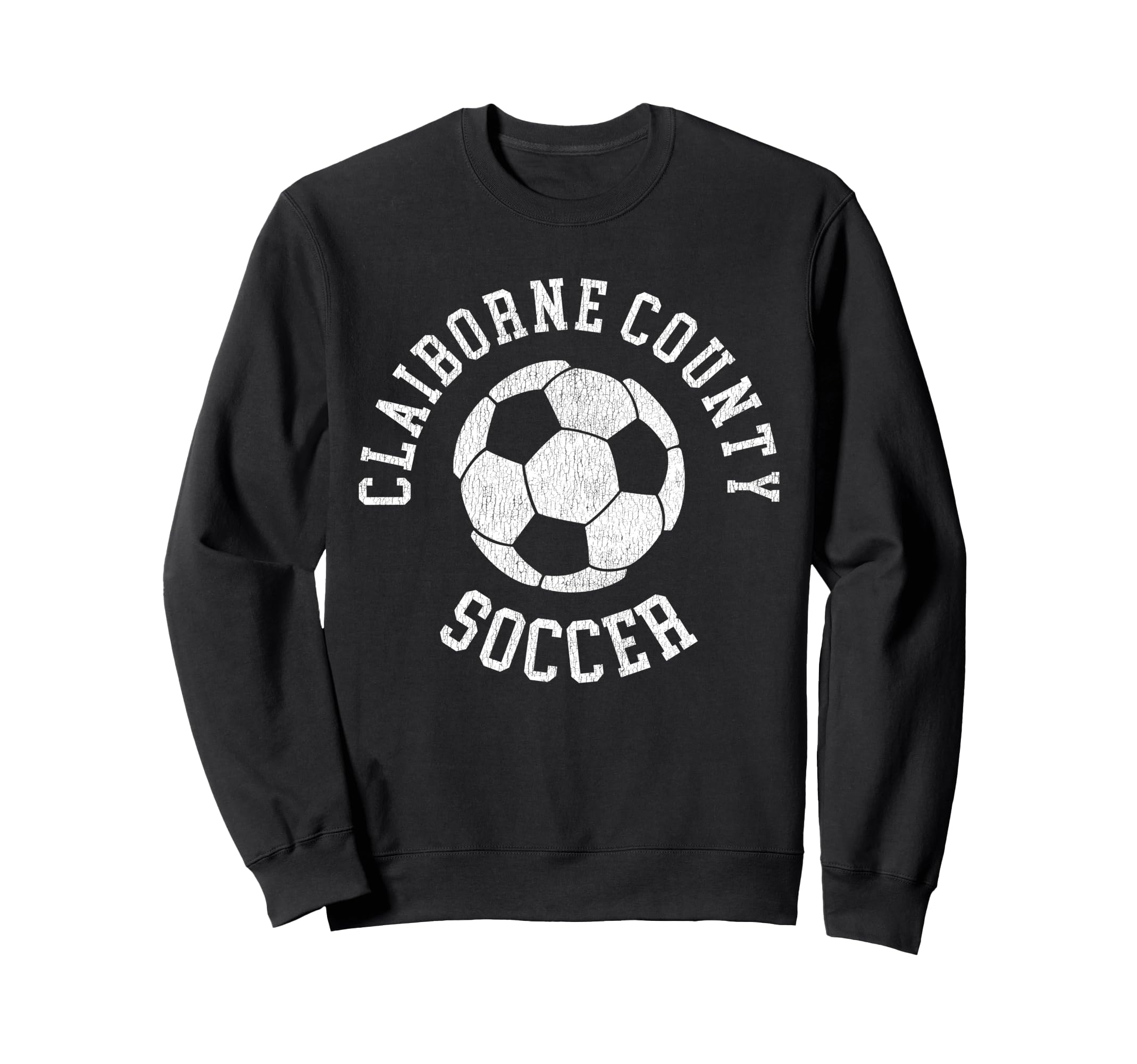 Claiborne County Soccer Sweatshirt - Custom Art Print for Adults - T-Shirt, Sweatshirt, Hoodie
