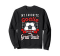 My Favorite Goalie Calls Me Great Sweatshirt - Unique Graphic Men Women - T-Shirt, Sweatshirt, Hoodie