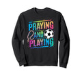 Praying Football Player Catholic Sweatshirt - Aesthetic Graphic Men Women - T-Shirt, Sweatshirt, Hoodie