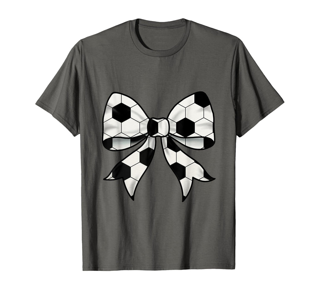 Coquette Bow Soccer Ball Coquette T-Shirt - Fun Novelty Design Unisex - T-Shirt, Sweatshirt, Hoodie