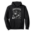 Rottweiler Ride Motorbike Love Footbal Hoodie - Novelty Apparel Unisex - T-Shirt, Sweatshirt, Hoodie