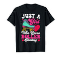Roller Skating Skate 1970S Just Who T-Shirt - Novelty Apparel Unisex - T-Shirt, Sweatshirt, Hoodie