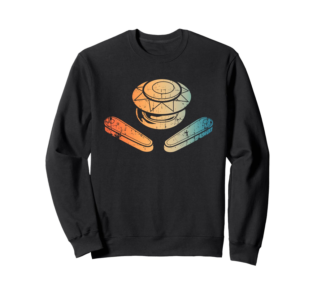 Pinball Funny Pinballer Machine Sweatshirt - Unique Graphic Unisex - T-Shirt, Sweatshirt, Hoodie