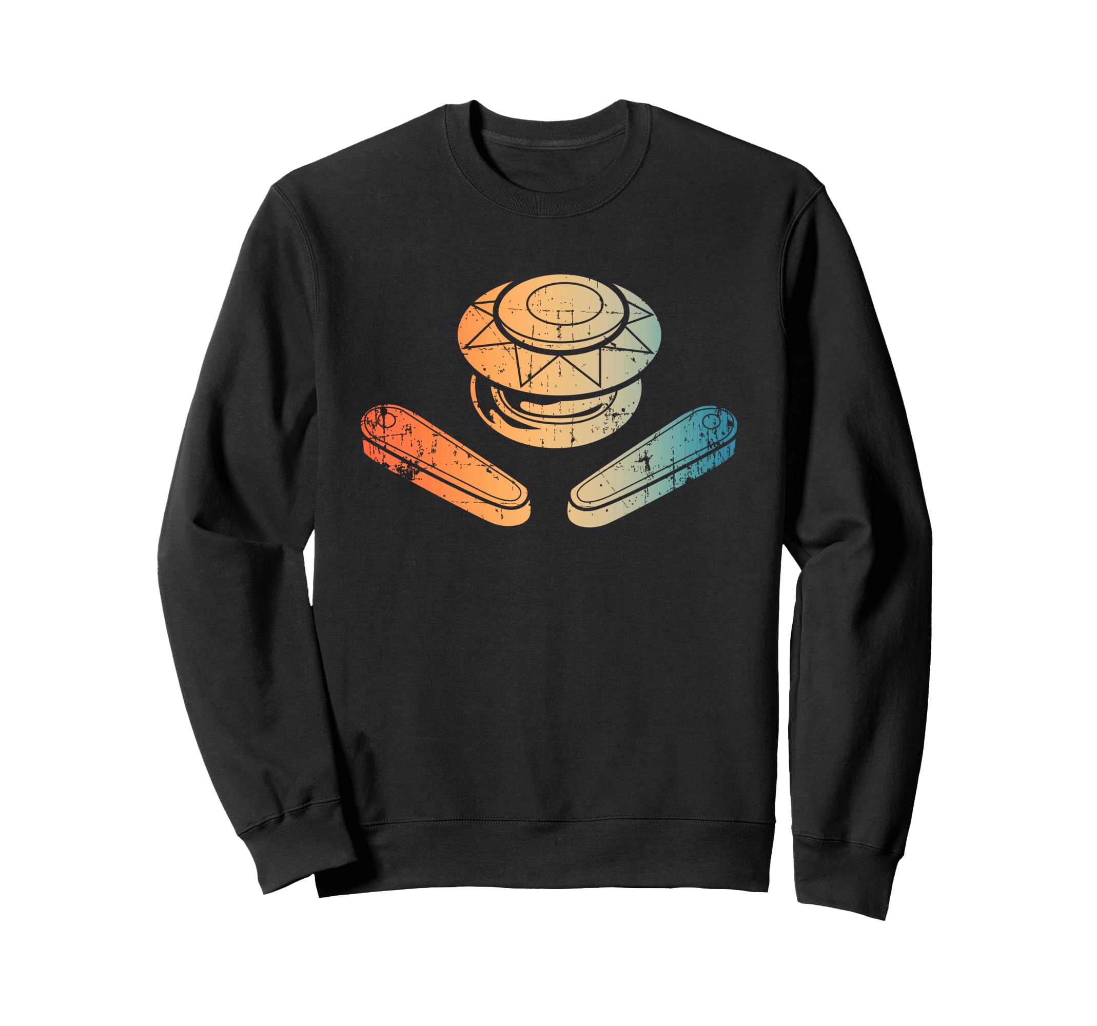 Pinball Funny Pinballer Machine Sweatshirt - Unique Graphic Unisex - T-Shirt, Sweatshirt, Hoodie