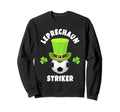 Soccer Strikers Leprechaun Striker Sweatshirt - Trendy Graphic for Adults - T-Shirt, Sweatshirt, Hoodie