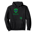 Brazil Gift Flag Brazilian Fan Samba Hoodie - Aesthetic Graphic Unisex - T-Shirt, Sweatshirt, Hoodie