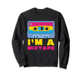 Im Mixtape Pansexual Flag Sweatshirt - Casual Everyday Wear Men Women - T-Shirt, Sweatshirt, Hoodie