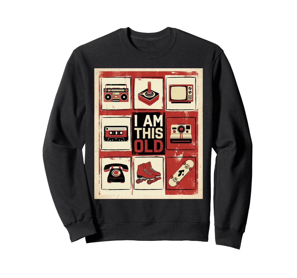 Japanese Art 1980S Nostalgia 80S Sweatshirt - Streetwear Style Men Women - T-Shirt, Sweatshirt, Hoodie