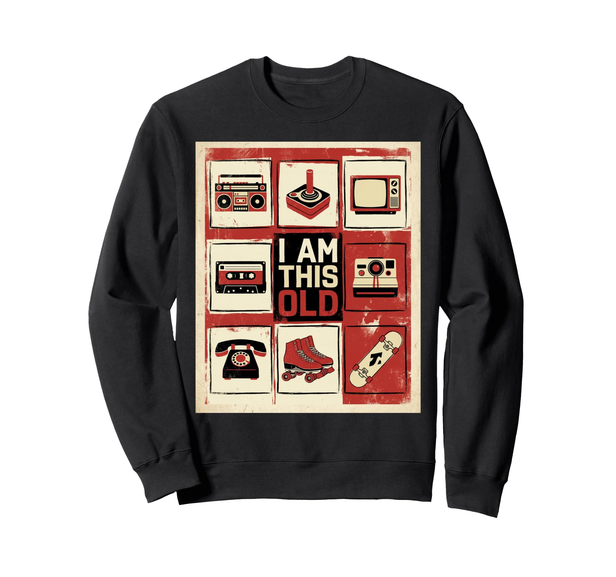 Japanese Art 1980S Nostalgia 80S Sweatshirt - Streetwear Style Men Women - T-Shirt, Sweatshirt, Hoodie