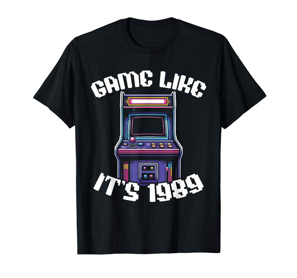 80S Arcade Nostalgia Pixel Art T-Shirt - Casual Everyday Wear for Adults - T-Shirt, Sweatshirt, Hoodie